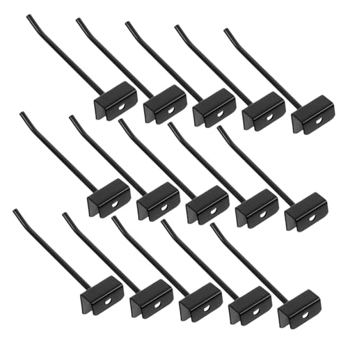 ARTSEWPLY 48 Stück Teiliges Metall slatwall haken Robuste Schwarze Panel haken mit Multifunktionale Aufhänger für Supermarktregale Geeignet für Hüte Schmuck und Kleine Waren Einfache ARTSEWPLY 48 Stück Teiliges Metall slatwall haken Robuste Schwarze Panel haken mit Multifunktionale Aufhänger für Supermarktregale Geeignet für Hüte Schmuck und Kleine Waren Einfache von ARTSEWPLY