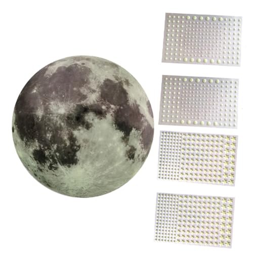 ARTSEWPLY 5 Stück Fluoreszierende Wandsticker Mond Grün Selbstklebend Leuchtsterne und Punkte Kinderzimmer Fensterdekoration DIY Kombinierbar Nachtlicht Atmosphäre ARTSEWPLY 5 Stück Fluoreszierende Wandsticker Mond Grün Selbstklebend Leuchtsterne und Punkte Kinderzimmer Fensterdekoration DIY Kombinierbar Nachtlicht Atmosphäre von ARTSEWPLY