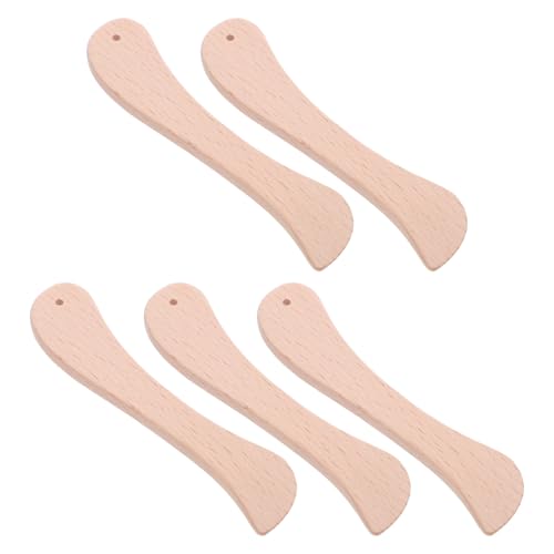 ARTSEWPLY 5 Stück Origami Messer Ordner Quiltzubehör Papierbastelwerkzeug Origami Faltwerkzeuge Lederhandwerks Faltwerkzeug Scrapbooking Werkzeug Zum Ritzen Bibliotheksbedarf Beige von ARTSEWPLY