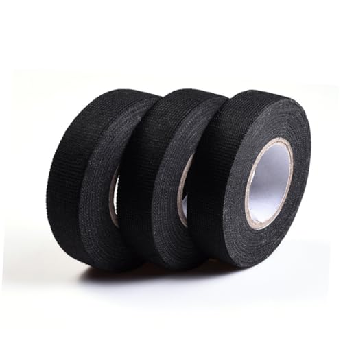 ARTSEWPLY 5 Stück Teiliges Elektrisches Isolierband Selbstklebend Wasserfest Vinyl Isolierband für Auto Kabel DIY Industrie und Heimgebrauch Abrieb und Säurebeständig Schwarz von ARTSEWPLY