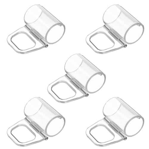 ARTSEWPLY 5 Stück Teiliges Faltenrollo Griff aus Transparentem Schnurloser Fensterrollo Hebebügel Einfache Montage Vielseitig Einsetzbar für Wohn Gewerberaum Stilvolles und Funktionales ARTSEWPLY 5 Stück Teiliges Faltenrollo Griff aus Transparentem Schnurloser Fensterrollo Hebebügel Einfache Montage Vielseitig Einsetzbar für Wohn Gewerberaum Stilvolles und Funktionales von ARTSEWPLY