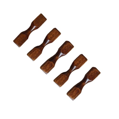 ARTSEWPLY 5 Stück Teiliges Kreativer Holz Stäbchenhalter in Hantel Form Japanischer Stil Rutschfester Essstäbchen und Besteckständer für Tischgebrauch Zuhause ARTSEWPLY 5 Stück Teiliges Kreativer Holz Stäbchenhalter in Hantel Form Japanischer Stil Rutschfester Essstäbchen und Besteckständer für Tischgebrauch Zuhause von ARTSEWPLY