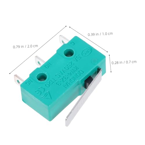 ARTSEWPLY 5 Stück Teiliges Mikroschalter Hebelarm Mikro endschalter Präzise Bewegungskontrolle Stabile Leistung Kompatibel für Ac Dc Steuerkreise Robust für Mechanische Steuerung ARTSEWPLY 5 Stück Teiliges Mikroschalter Hebelarm Mikro endschalter Präzise Bewegungskontrolle Stabile Leistung Kompatibel für Ac Dc Steuerkreise Robust für Mechanische Steuerung von ARTSEWPLY