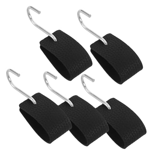 ARTSEWPLY 5 Stück Teiliges PU Metall S haken Multifunktionale Aufhänger für Büro Küche Badezimmer und Schlafzimmer Robuste Outdoor Haken für Kleidung und Taschen Vielseitig und Langlebig von ARTSEWPLY