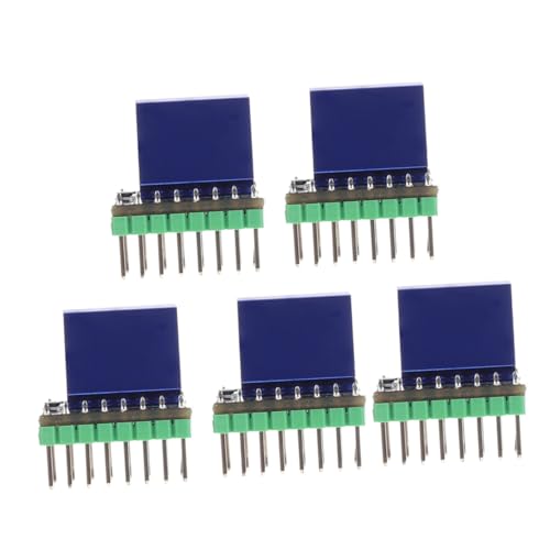 ARTSEWPLY 5 Stück Teiliges Schrittmotor Treiber Modul Ultra Leise Verbesserte Wärmeableitung Kompatibel mit Drucker Elektronik Dynamische Stromreduzierung Hochwertiges Goldfinish von ARTSEWPLY