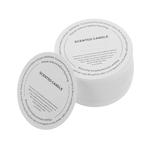 ARTSEWPLY 50 Stück Kerzen Staubschutz Abdeckungen Weißem Karton Runde Schützende Papierhüllen Durchmesser Vielseitig Einsetzbar für Duftkerzen Aromatherapie und DIY Kerzenherstellung ARTSEWPLY 50 Stück Kerzen Staubschutz Abdeckungen Weißem Karton Runde Schützende Papierhüllen Durchmesser Vielseitig Einsetzbar für Duftkerzen Aromatherapie und DIY Kerzenherstellung von ARTSEWPLY