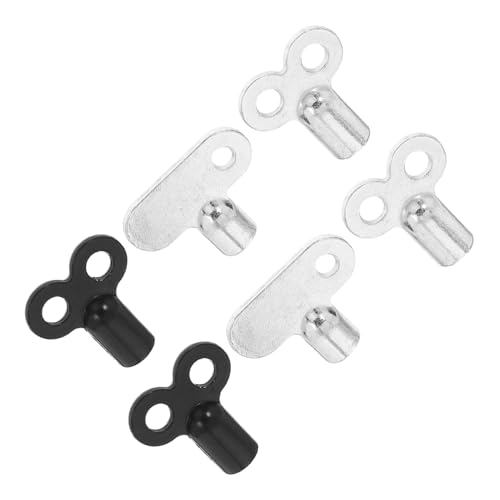 ARTSEWPLY 6 Stück Teiliges Heizkörper entlüftungsschlüssel set Quadratisch Langlebig Präzise Passform Vielseitig Kompatibel für Heizkörperventile Einfaches Entlüften und Ventilbedienung von ARTSEWPLY