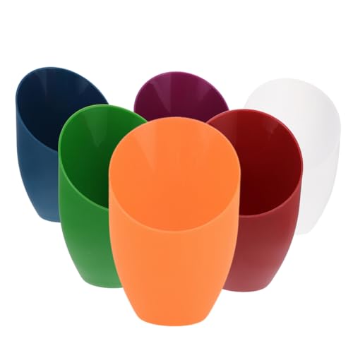 ARTSEWPLY 6 Stück Teiliges Lampenschirm aus Kunststoff Dekorative Schräg Geformte Lampenabdeckung für Schreibtisch und Nachttischlampen Langlebig Installieren Augenschonend Vielseitig für von ARTSEWPLY
