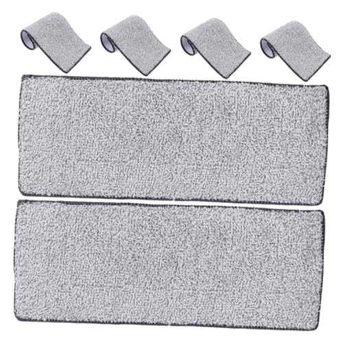ARTSEWPLY 6 Stück Teiliges Mikrofaser Ersatz Wischmopp pads Wiederverwendbare Reinigungspads für Flachmopps Saugfähige Bodentücher für Fliesen Stein und Estrich Langlebig und Formbeständig ARTSEWPLY 6 Stück Teiliges Mikrofaser Ersatz Wischmopp pads Wiederverwendbare Reinigungspads für Flachmopps Saugfähige Bodentücher für Fliesen Stein und Estrich Langlebig und Formbeständig von ARTSEWPLY