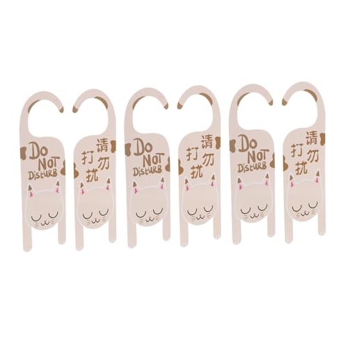 ARTSEWPLY 6 Stück Teiliges Türschild Zutritt Verboten Doppelseitig Bedruckt Farblich Sortiert in Beige Klar Lesbare Hotel und Gaststätten Türanhänger für Türknäufe Einfache Anbringung ARTSEWPLY 6 Stück Teiliges Türschild Zutritt Verboten Doppelseitig Bedruckt Farblich Sortiert in Beige Klar Lesbare Hotel und Gaststätten Türanhänger für Türknäufe Einfache Anbringung von ARTSEWPLY