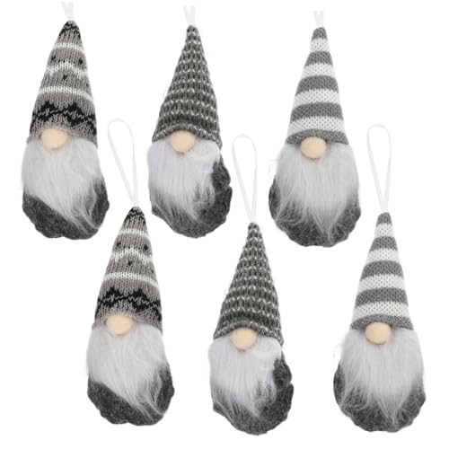 ARTSEWPLY 6 Stück Teiliges Weihnachtsschmuck mit Niedlichen Rudolph Anhängern Kreative Weihnachtsbaumdeko Faceless Gnom Puppe für Xmas Party Layout und Festliche Raumgestaltung ARTSEWPLY 6 Stück Teiliges Weihnachtsschmuck mit Niedlichen Rudolph Anhängern Kreative Weihnachtsbaumdeko Faceless Gnom Puppe für Xmas Party Layout und Festliche Raumgestaltung von ARTSEWPLY