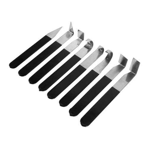 ARTSEWPLY 8 Stück Embryo Reparaturmesser Töpferwerkzeuge Aus Metall Töpferwarenwerkzeuge Metall-ton-schnitzwerkzeuge Keramik-bildhauerschneider Töpferhandwerkzeuge Rostfreier Stahl von ARTSEWPLY
