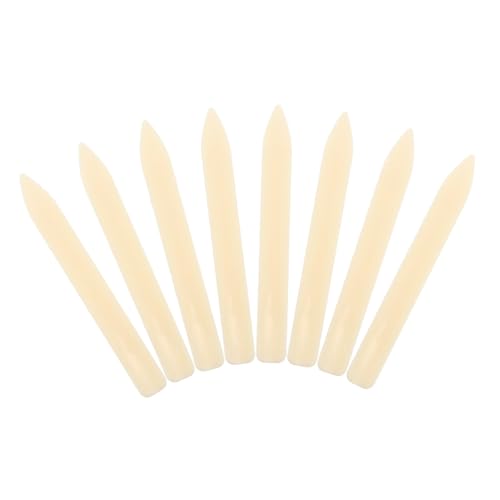 ARTSEWPLY 8 Stück Teiliges Bone Folder Falzbein aus Langlebigem Kunststoff für Origami Buchbinden Kartenherstellung und Lederhandwerk Vielseitiges Bastelwerkzeug für Falten Rillen und Formen von ARTSEWPLY