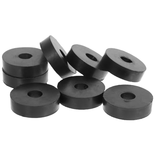 ARTSEWPLY 8 Stück Teiliges Flacher Gummischeiben Vibrationsdämpfer aus Hochwertigem Gummi für Waschmaschinen Klimaanlagen und Mechanische Schwingungsisolierung von ARTSEWPLY