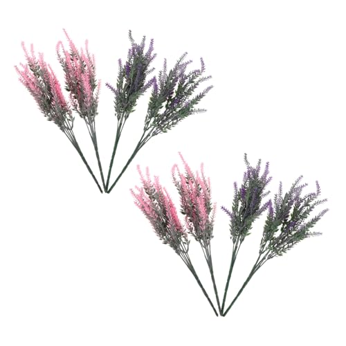 ARTSEWPLY 8 Stück Teiliges Lavendel Kunstblumen Wetterfeste Kunststoffblumen für Außen Innenbereich Langlebige Allergikerfreundliche Deko für Hochzeit Büro Garten und Tischarrangements ARTSEWPLY 8 Stück Teiliges Lavendel Kunstblumen Wetterfeste Kunststoffblumen für Außen Innenbereich Langlebige Allergikerfreundliche Deko für Hochzeit Büro Garten und Tischarrangements von ARTSEWPLY