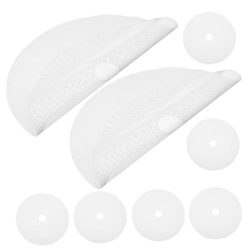 ARTSEWPLY 8 Stück Teiliges Silikon Dehydrator Matte Runde Lebensmittel Trockner Unterlagen Wiederverwendbare Antihaftbeschichtete Dörrfolie für Obst Gemüse Dörrgerät Bpa frei Langlebig von ARTSEWPLY