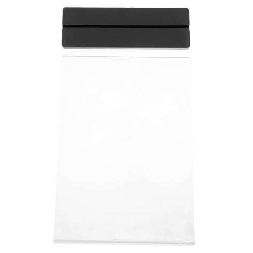 ARTSEWPLY Acryl Tischaufsteller mit Ausziehbarem Design Stabiler Papierhalter für Einfache Inhaltspflege Transparenter Sign Holder Stand für Büro Hochzeiten und Geschäftsanwendungen von ARTSEWPLY