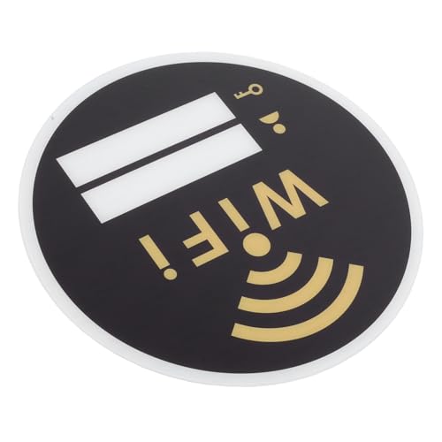 ARTSEWPLY Acryl Wifi Schild Praktisches Wlan Passwort Schild für Gäste Wanddekoration aus Robustem Acryl Geeignet für Zuhause Hotel Öffentlicher Bereich Leicht Lesbar und Stilvoll ARTSEWPLY Acryl Wifi Schild Praktisches Wlan Passwort Schild für Gäste Wanddekoration aus Robustem Acryl Geeignet für Zuhause Hotel Öffentlicher Bereich Leicht Lesbar und Stilvoll von ARTSEWPLY