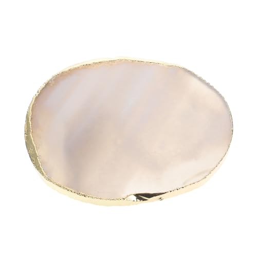 ARTSEWPLY Agate Untersetzer mit Goldfarbenem Rand Hitzebeständig Dekorativ und Robust Vielseitig als Tassenunterlage und Tischdeko für Zuhause Bar und Restaurant ARTSEWPLY Agate Untersetzer mit Goldfarbenem Rand Hitzebeständig Dekorativ und Robust Vielseitig als Tassenunterlage und Tischdeko für Zuhause Bar und Restaurant von ARTSEWPLY