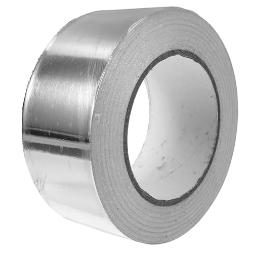ARTSEWPLY Aluminiumfolie Klebeband Hochtemperaturbeständig Selbstklebend Einseitig Leitfähig Isolierband Für Heizungsrohre Abdichten Dämmen Und Reparieren ARTSEWPLY Aluminiumfolie Klebeband Hochtemperaturbeständig Selbstklebend Einseitig Leitfähig Isolierband Für Heizungsrohre Abdichten Dämmen Und Reparieren von ARTSEWPLY