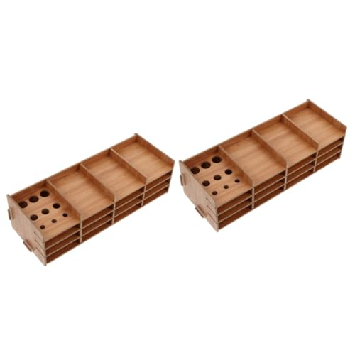 ARTSEWPLY Aufbewahrungsbox mit Fächern Langlebiges DIY Werkzeug Sortierfach Tragbares Organizer Rack für Diamantmalerei Zubehör und Stickwerkzeuge von ARTSEWPLY