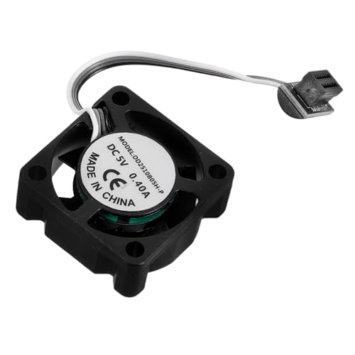 ARTSEWPLY Axial-lüfter mit Doppel-Rillenkugellager Drucker Leiser Betrieb Effiziente Wärmeableitung Langlebig Kunststoffgehäuse als Ersatzlüfter und Zubehör von ARTSEWPLY
