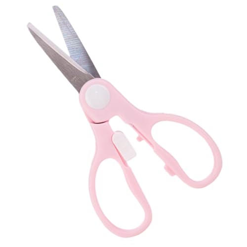 ARTSEWPLY Babyschere aus Edelstahl mit Sicherheitsabdeckung Tragbare Kinderschere für Kleinkinder Präzise Lebensmittelschere zum Schneiden von Fleisch Obst und Praktisches Werkzeug für ARTSEWPLY Babyschere aus Edelstahl mit Sicherheitsabdeckung Tragbare Kinderschere für Kleinkinder Präzise Lebensmittelschere zum Schneiden von Fleisch Obst und Praktisches Werkzeug für von ARTSEWPLY