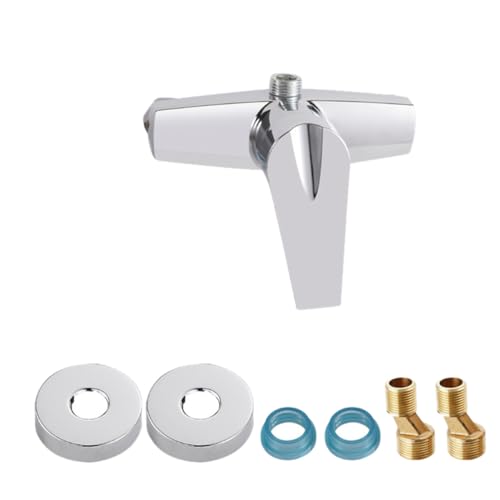 ARTSEWPLY Bad Mischbatterie Duscharmatur aus Langlebigem Einhebel Wasserhahn mit Heiß Kaltwasser mischfunktion Moderner Badarmatur für Badezimmer und Dusche Einfache Installation von ARTSEWPLY