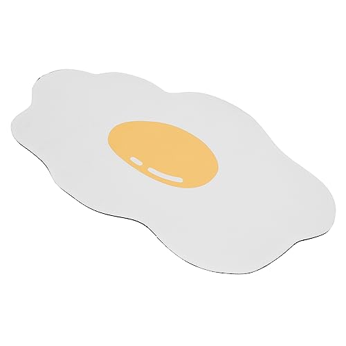 ARTSEWPLY Badezimmer Badematte Eierform Rutschfester Wasserabsorbierender Badteppich für Badezimmer Schnell Trocknend Vielseitig Einsetzbar als Fußmatte oder Eingangsmatte von ARTSEWPLY