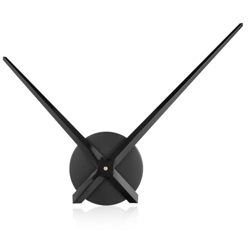 ARTSEWPLY DIY Große Wanduhr mit Großen Zeigern Geräuschlosem Quarz Uhrwerk Modernes Uhrwerk Zubehör Kreative Wanddekoration für Wohnzimmer und Büro Schwarz ohne Batterie ARTSEWPLY DIY Große Wanduhr mit Großen Zeigern Geräuschlosem Quarz Uhrwerk Modernes Uhrwerk Zubehör Kreative Wanddekoration für Wohnzimmer und Büro Schwarz ohne Batterie von ARTSEWPLY