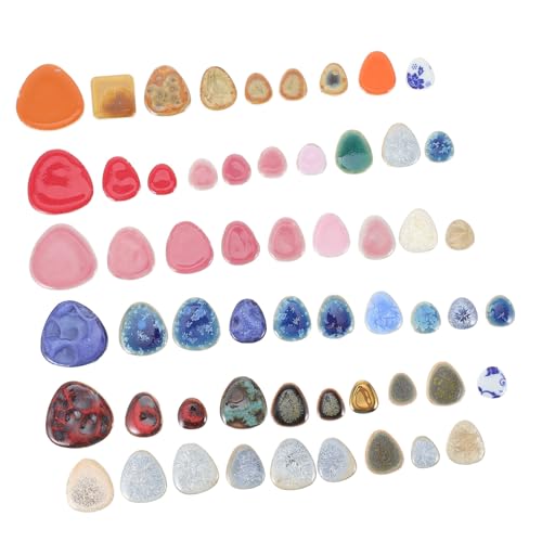 ARTSEWPLY DIY Mosaikfliesen Unregelmäßige Pebble Stones zum Selbstgestalten Bastelmaterial für Wand Bad Küche und Deko mit Natürlicher Optik und Glatter Oberfläche ARTSEWPLY DIY Mosaikfliesen Unregelmäßige Pebble Stones zum Selbstgestalten Bastelmaterial für Wand Bad Küche und Deko mit Natürlicher Optik und Glatter Oberfläche von ARTSEWPLY