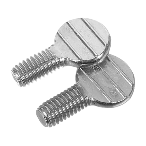 ARTSEWPLY Daumenschrauben Edelstahl Thumb Screw Fasteners für Grillgabel Rotierende Befestigung Multifunktional Kompakt Werkzeuglos für Elektrogrill und Truthahnspieß von ARTSEWPLY