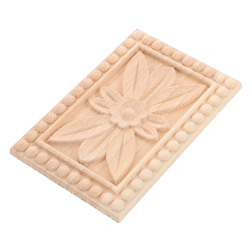 ARTSEWPLY Dekorative Holzapplikation aus Massivem Holz Europäisches Design Stabile Eckblume als Balkenstütze Unbemalt für Möbel Türen Schränke DIY Holzdeko für Wohnkultur ARTSEWPLY Dekorative Holzapplikation aus Massivem Holz Europäisches Design Stabile Eckblume als Balkenstütze Unbemalt für Möbel Türen Schränke DIY Holzdeko für Wohnkultur von ARTSEWPLY