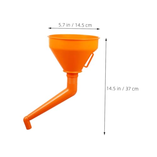 ARTSEWPLY Dicker Großer Auto Motorradtrichter mit Abgewinkeltem Ausguss Robuster Kunststoff No spill Design Vielseitig Einsetzbar für Öl Benzin und Getriebeöl Einfache Handhabung ARTSEWPLY Dicker Großer Auto Motorradtrichter mit Abgewinkeltem Ausguss Robuster Kunststoff No spill Design Vielseitig Einsetzbar für Öl Benzin und Getriebeöl Einfache Handhabung von ARTSEWPLY