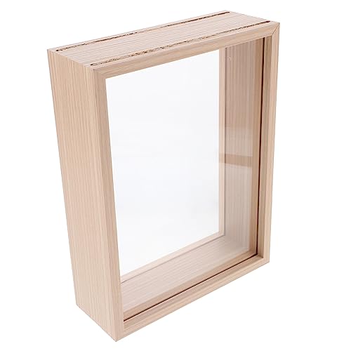 ARTSEWPLY Diy Shadow Box Bilderrahmen Blumen Displayrahmen für Trockenblumen und Fotos Vielseitiger Aufsteller und Wanddeko Dekorativer Rahmen für Zuhause und Büro von ARTSEWPLY