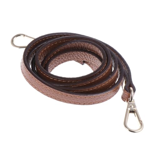 ARTSEWPLY Doppelseitiger Schultergurt aus Kopf mit Muster Breiter Tragegurt für Damenhandtaschen Crossbody Bag und Umhängetasche Stabile Metallschnalle Breit Kaffee Farbe von ARTSEWPLY