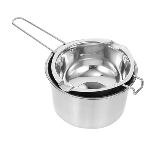 ARTSEWPLY Doppelter Schmelztopf aus Edelstahl Wasserbad Topf für Wachs Schokolade Candy Schmelzen Hitzebeständig Glatt Oberfläche Bpa frei Robust Langlebig von ARTSEWPLY