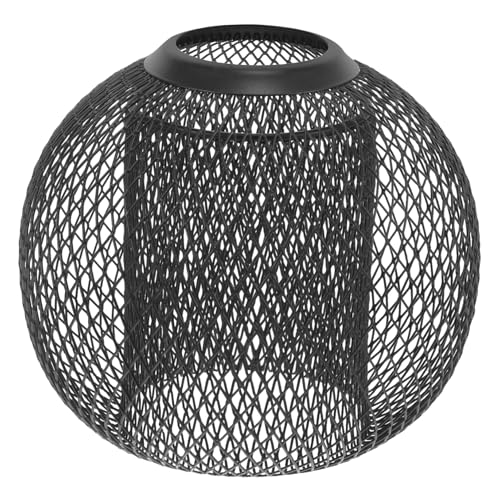 ARTSEWPLY Drahtgeflecht Lampenschirm Doppelter Geometrischer Deckenleuchten Abdeckung Vintage Stil Kompakt Einfach zu Montieren Geeignet für Flur Bar Esszimmer und Wohnräume von ARTSEWPLY