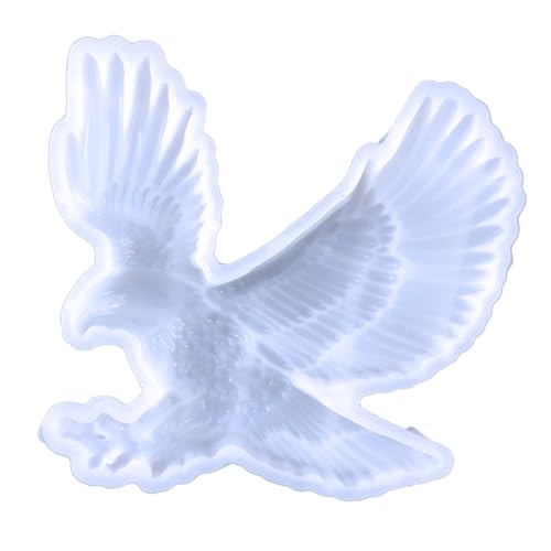 ARTSEWPLY Eagle Silikonform für DIY Epoxidharz Halbrunde Adlerform mit Hoher Elastizität und Reißfestem Material Geruchsneutral Einfach zu Entformen für Handgemachte Dekorationen und von ARTSEWPLY