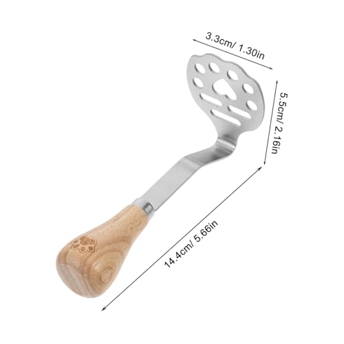 ARTSEWPLY Edelstahl Kartoffelstampfer Handmixer Multifunktional Küchenutensil für Kartoffelpüree Obst Gemüse Hausgebrauch Robust und Vielseitig von ARTSEWPLY