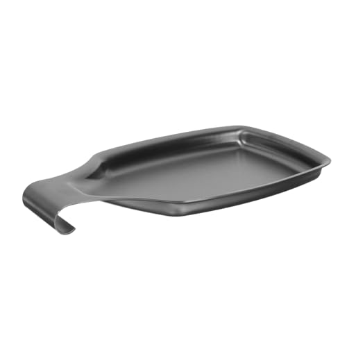 ARTSEWPLY Edelstahl Löffelablage Küchenutensilienhalter Schwarz Praktische Tableware Tray zur Organisation von Kochutensilien Robust und Platzsparend für Haushalt und Küche von ARTSEWPLY