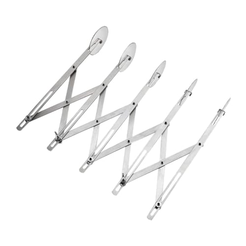 ARTSEWPLY Edelstahl Rad Teigschneider Verstellbar Pizzaschneider Pizzaroller Pastry Cutter für Kuchen und Pasta Backen Leicht zu Reinigen Handlich ARTSEWPLY Edelstahl Rad Teigschneider Verstellbar Pizzaschneider Pizzaroller Pastry Cutter für Kuchen und Pasta Backen Leicht zu Reinigen Handlich von ARTSEWPLY