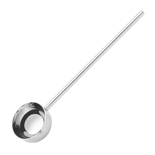 ARTSEWPLY Edelstahl Schöpfkelle mit Langem Griff Robuste Suppenkelle für Wasser und Suppe Ergonomisch Geformter Küchenlöffel Einteiliges Design Rutschfest und Spülmaschinengeeignet von ARTSEWPLY