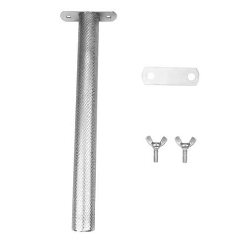 ARTSEWPLY Edelstahl Sitzstange Parrot Grind Claw Stick mit Schleiffunktion Vogelkäfig Zubehör für Wellensittiche und Papageien Kauspielzeug Robust und Einfach zu Befestigen von ARTSEWPLY