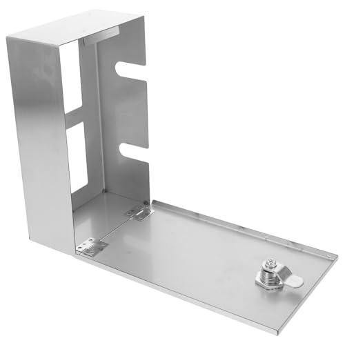 ARTSEWPLY Edelstahl Steckdosenschutz und Diebstahlsicher mit Schlüssel Schutzbox für Steckdosen Wetterfestes Gehäuse für Außen Öffentliche Bereiche von ARTSEWPLY