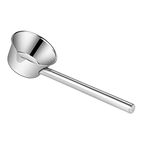 ARTSEWPLY Edelstahl Suppenkelle mit Langem Griff Rostfrei Korrosionsbeständig Ergonomisch Rutschfest mit Ausgießer Praktische Küchenkelle für Suppe Servieren und Gießen Lang von ARTSEWPLY