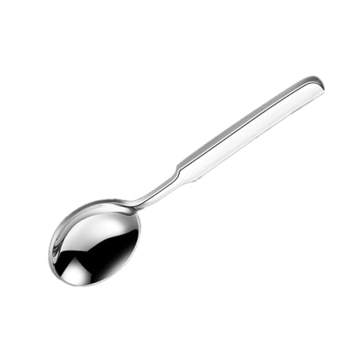 ARTSEWPLY Edelstahl Suppenlöffel Porridge Löffel Küchenutensil Langlebig Sicher Stilvoll für Haushalt Restaurant Buffet von ARTSEWPLY