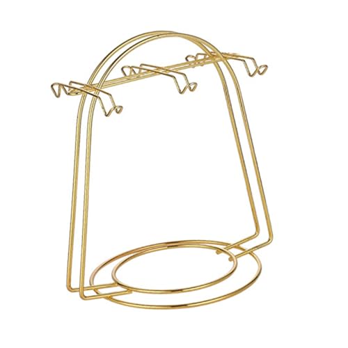 ARTSEWPLY Eisen Becher Abtropfgestell mit Sockel Platzsparender Küchentisch Glas Tassenhalter Schnell Trocknend Luftdurchlässig Stabil und Geruchlos für Zuhause und Büro ARTSEWPLY Eisen Becher Abtropfgestell mit Sockel Platzsparender Küchentisch Glas Tassenhalter Schnell Trocknend Luftdurchlässig Stabil und Geruchlos für Zuhause und Büro von ARTSEWPLY