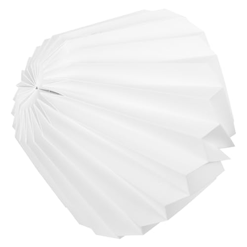 ARTSEWPLY Eleganter Faltbarer Origami Lampenschirm aus Papier Dekorative Lichtabdeckung für Wohnzimmer Balkon und Essbereich Stilvolles Warmes Licht für Gemütliche Wohnräume von ARTSEWPLY