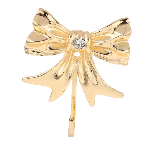 ARTSEWPLY Eleganter Goldfarbener Schleifen Wandhaken mit Diamantbesatz Dekorativer Großer Bowknot Garderobenhaken Wandmontierter Aufhänger für Schlüssel Mäntel Handtücher Platzsparend für ARTSEWPLY Eleganter Goldfarbener Schleifen Wandhaken mit Diamantbesatz Dekorativer Großer Bowknot Garderobenhaken Wandmontierter Aufhänger für Schlüssel Mäntel Handtücher Platzsparend für von ARTSEWPLY